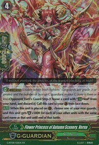 Flower Princess of Autumn Scenery, Verna [G Format] Card Front