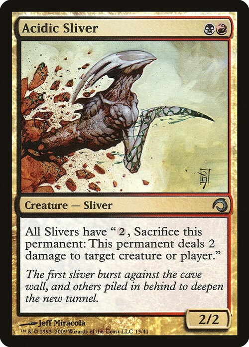 Acidic Sliver Card Front