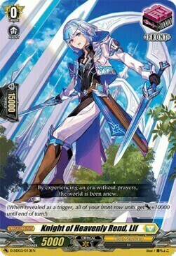 Knight of Heavenly Rend, Lif [D Format] Card Front