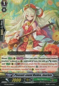 Pleasant-sound Maiden, Imarlute Card Front