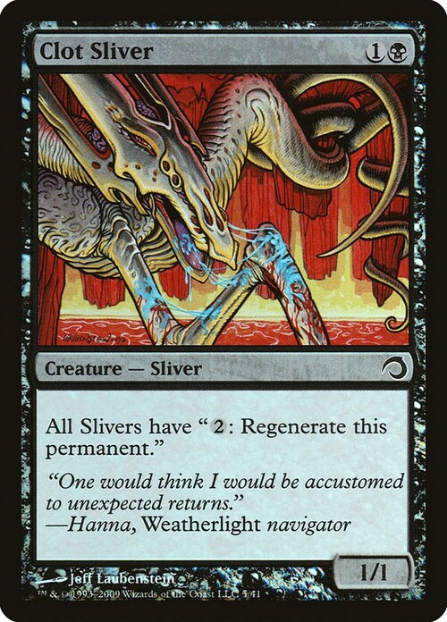 Clot Sliver Card Front