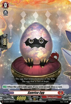 Sunrise Egg Card Front