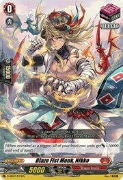 Blaze Fist Monk, Nikko [D Format]