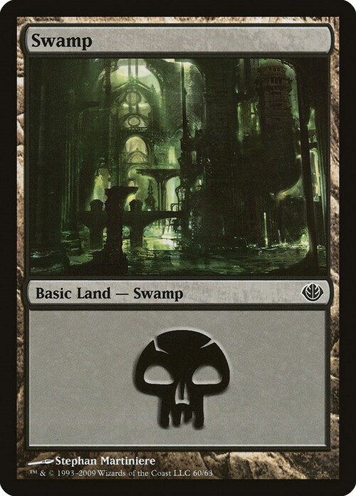 Swamp Card Front