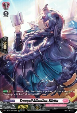 Tranquil Affection, Elivira [D Format] Card Front