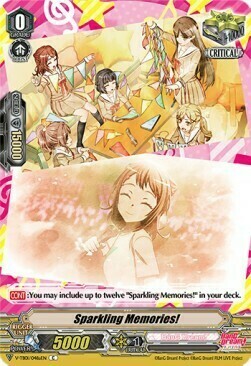 Sparkling Memories! [V Format] Card Front