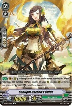 Sunlight Garden's Guide Card Front