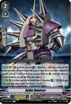 Spike Bouncer Card Front