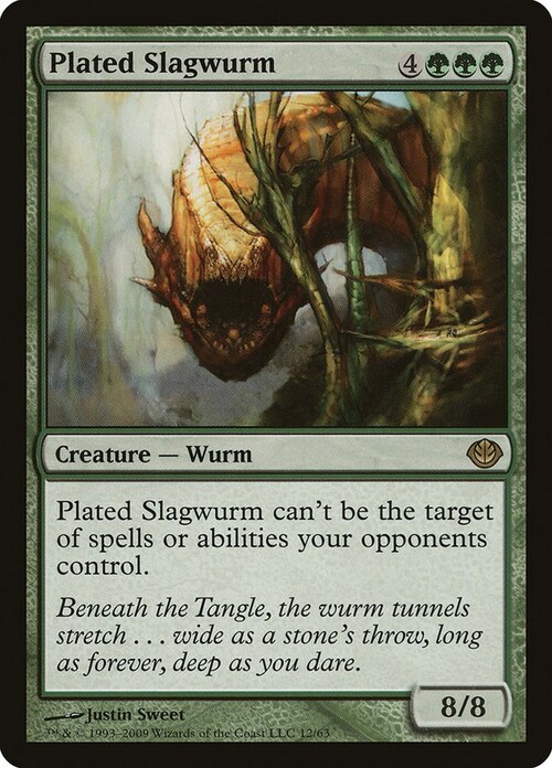 Plated Slagwurm Card Front