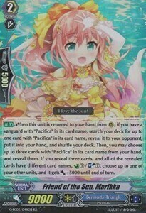 Friend of the Sun, Marlkka [G Format] Card Front