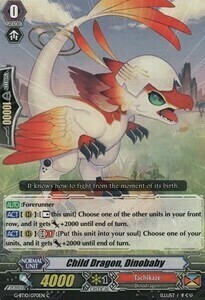 Child Dragon, Dinobaby Card Front