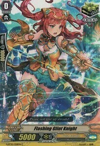 Flashing Glint Knight [G Format] Card Front