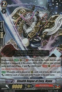 Stealth Rogue of Envy, Ikyuu Card Front