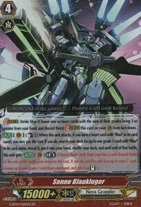 Sonne Blaukluger [G Format] Card Front