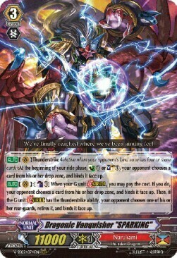 Dragonic Vanquisher "SPARKING" [G Format] Card Front