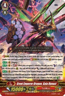 Great Emperor Dragon, Gaia Dynast [G Format] Card Front