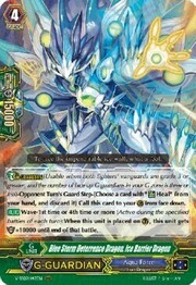 Blue Storm Deterrence Dragon, Ice Barrier Dragon [G Format]