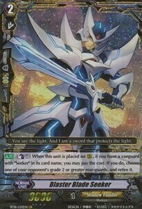 Blaster Blade Seeker Card Front