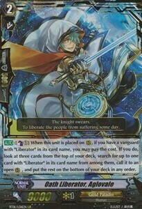 Oath Liberator, Aglovale Card Front