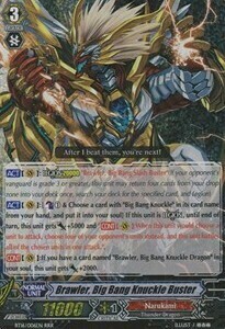 Brawler, Big Bang Knuckle Buster Card Front