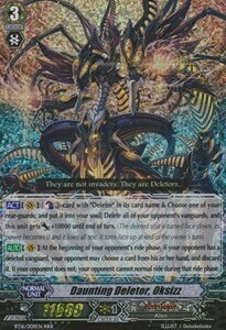 Daunting Deletor, Oksizz Card Front