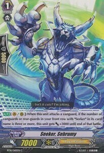 Seeker, Sebrumy [G Format] Card Front