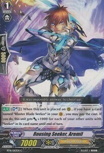 Rousing Seeker, Aremil [G Format] Card Front