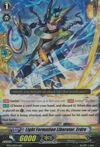 Light Formation Liberator, Erdre Card Front