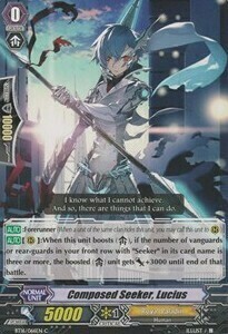 Composed Seeker, Lucius [G Format] Card Front