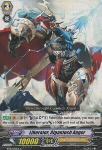 Liberator, Gigantech Anger Card Front