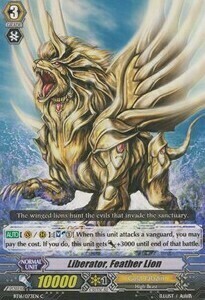 Liberator, Feather Lion [G Format] Card Front