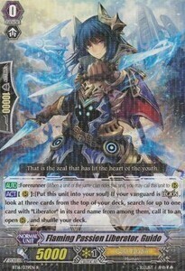 Flaming Passion Liberator, Guido [G Format] Card Front