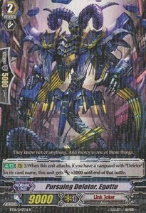 Pursuing Deletor, Egotte Card Front