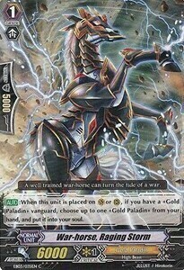 War-horse, Raging Storm [G Format] Card Front