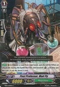 Pest Professor, Mad Fly [G Format] Card Front