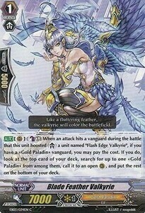 Blade Feather Valkyrie Card Front