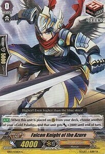 Falcon Knight of the Azure [G Format] Card Front