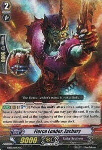 Fierce Leader, Zachary [G Format] Card Front