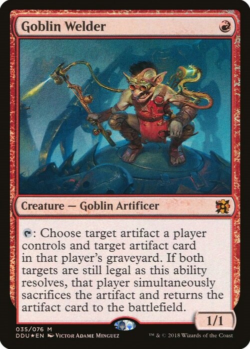 Goblin Welder Card Front