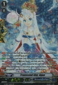 Transcend Idol, Aqua Card Front