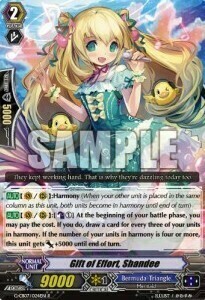 Gift of Effort, Shandee [G Format] Card Front