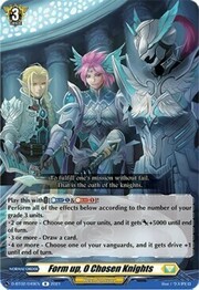 Form up, O Chosen Knights [D Format]