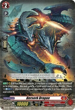 Berserk Dragon Card Front