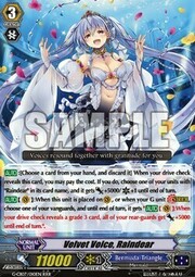 Velvet Voice, Raindear [G Format]