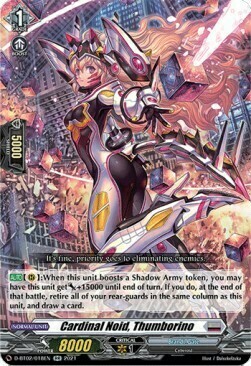 Cardinal Noid, Thumborino [D Format] Card Front