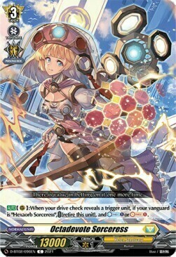 Octadevote Sorceress [D Format] Card Front