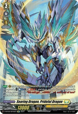 Soaring Dragon, Prideful Dragon Card Front