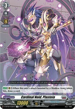 Cardinal Noid, Plasteia [D Format] Card Front