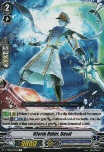 Storm Rider, Basil Card Front