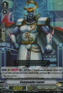 Commander Laurel Card Front